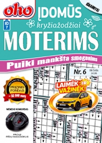 ID 7 oho 10 min. Įdomūs kryžiažodžiai moterims